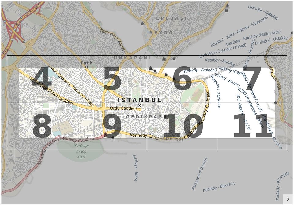 ayd i H c l) ke ryo - Sir (Tu aşa nü inö arp d - m ay lar H si) Ada ba aş abat İO K i es add 4 8 Va ta n Kadıkö y - eşikt aş K Üskü dar - Ka ba l taş o T P AŞI ap ast v i -S sa s e adir Od YO ĞLU