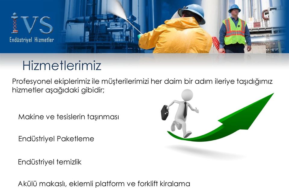 Makine ve tesislerin taşınması Endüstriyel Paketleme