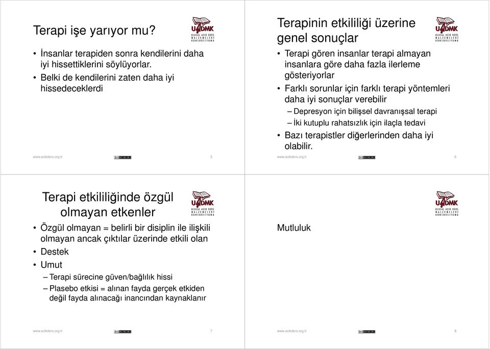 sonuçlar verebilir Depresyon için bilişsel davranışsal terapi İki kutuplu rahatsızlık için ilaçla tedavi Bazı terapistler diğerlerinden daha iyi olabilir.