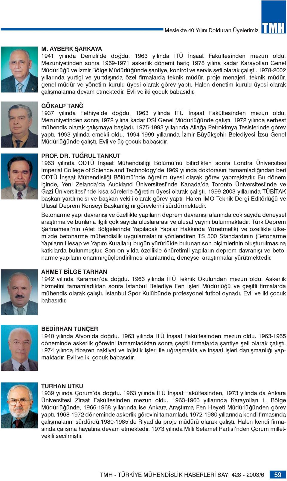 1978-2002 yıllarında yurtiçi ve yurtdışında özel firmalarda teknik müdür, proje menajeri, teknik müdür, genel müdür ve yönetim kurulu üyesi olarak görev yaptı.