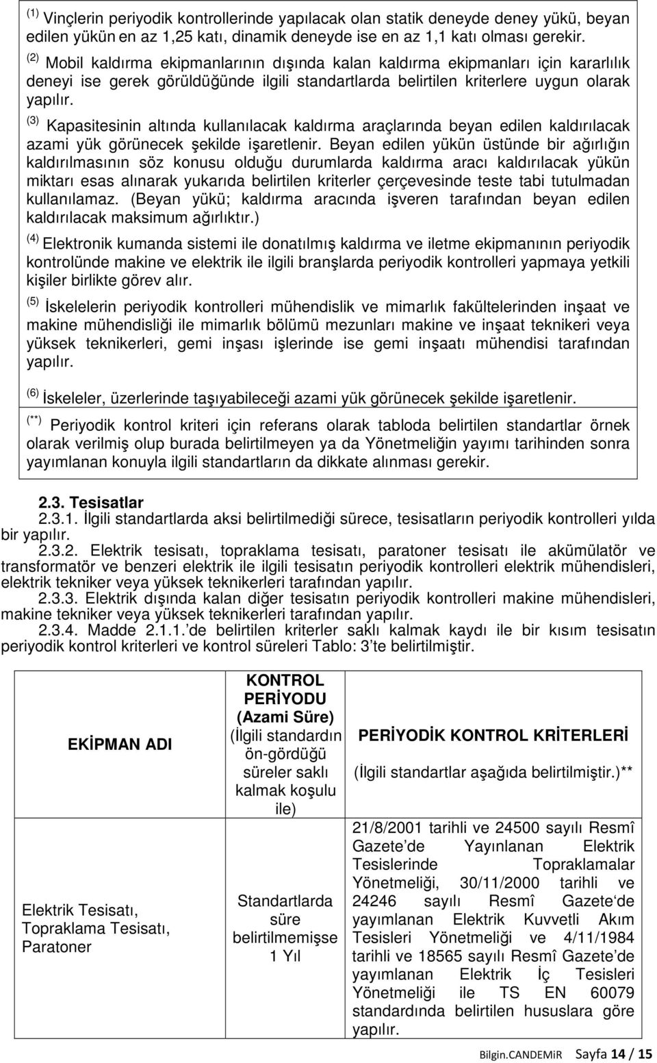 (3) Kapasitesinin altında kullanılacak kaldırma araçlarında beyan edilen kaldırılacak azami yük görünecek şekilde işaretlenir.