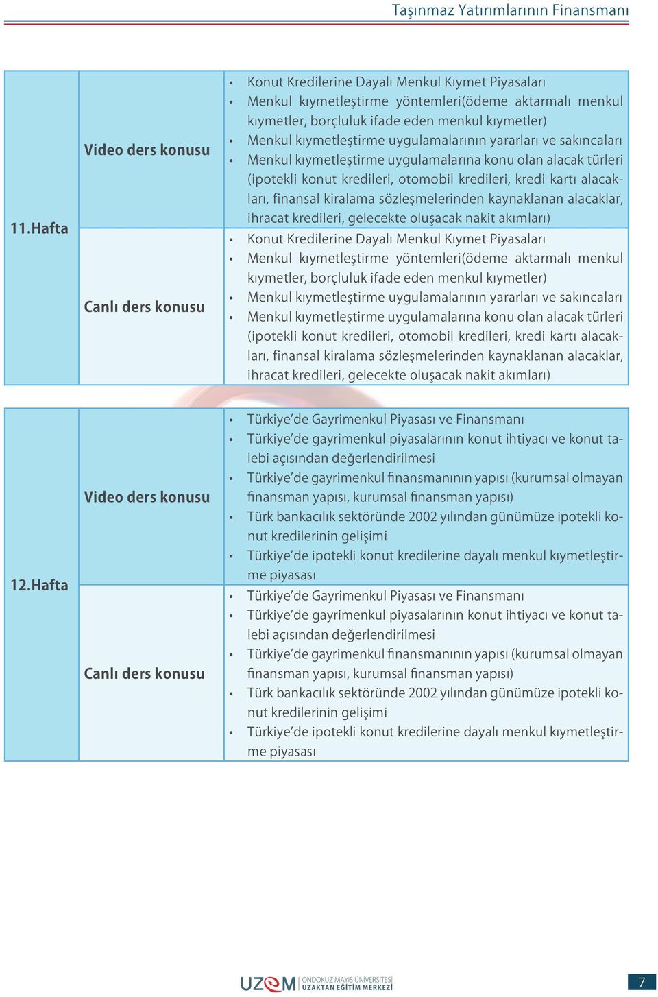 yararları ve sakıncaları Menkul kıymetleştirme uygulamalarına konu olan alacak türleri (ipotekli konut kredileri, otomobil kredileri, kredi kartı alacakları, finansal kiralama sözleşmelerinden