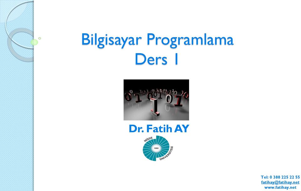 Fatih AY Tel: 0 388 225