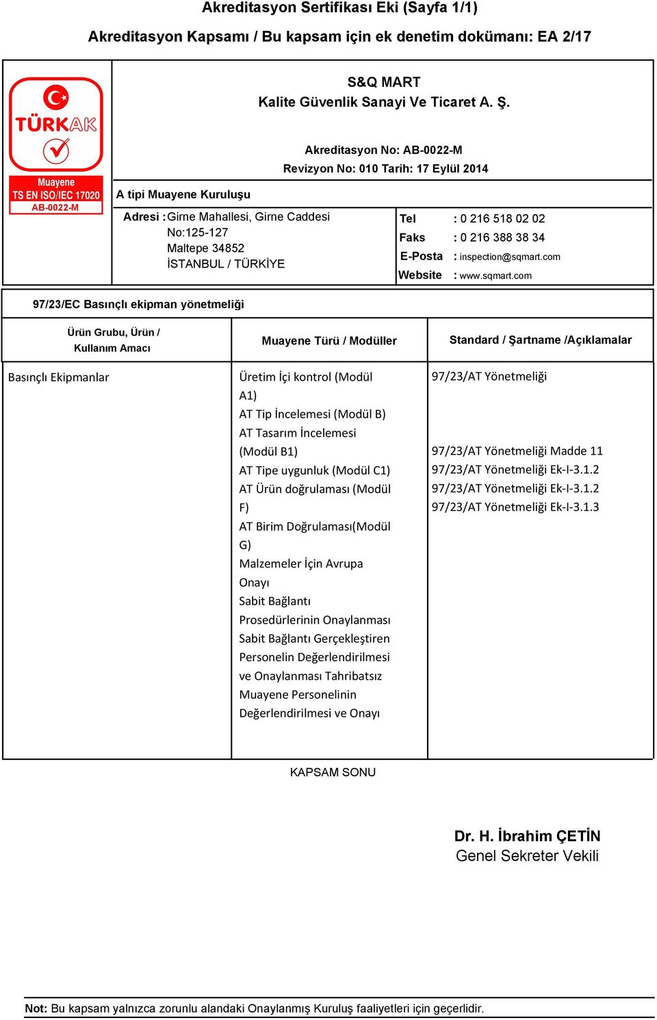 Prosedürlerinin Onaylanması Sabit Bağlantı Gerçekleştiren Personelin Değerlendirilmesi ve Onaylanması Tahribatsız Muayene Personelinin