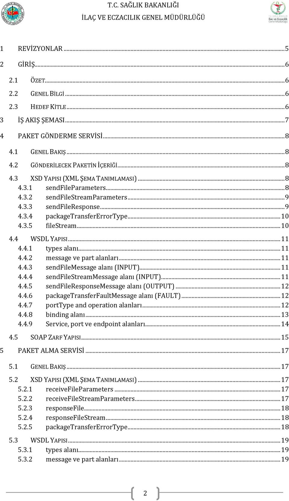 .. 11 4.4.2 message ve part alanları... 11 4.4.3 sendfilemessage alanı (INPUT)... 11 4.4.4 sendfilestreammessage alanı (INPUT)... 11 4.4.5 sendfileresponsemessage alanı (OUTPUT)... 12 4.4.6 packagetransferfaultmessage alanı (FAULT).