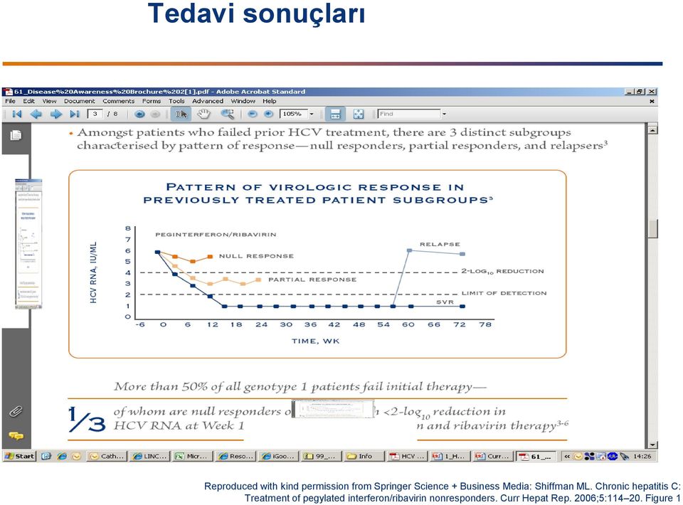 Chronic hepatitis C: Treatment of pegylated