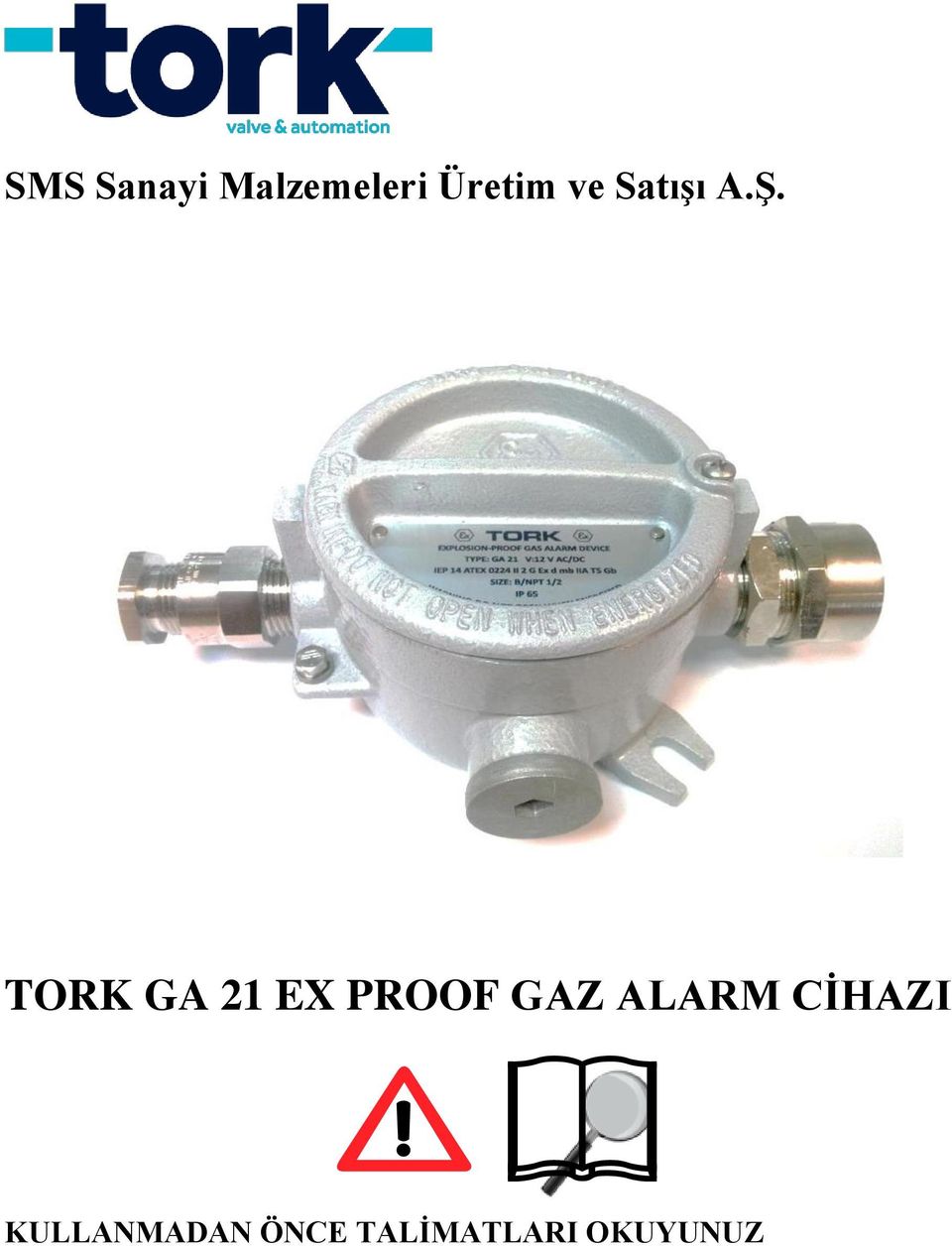 TORK GA 21 EX PROOF GAZ ALARM