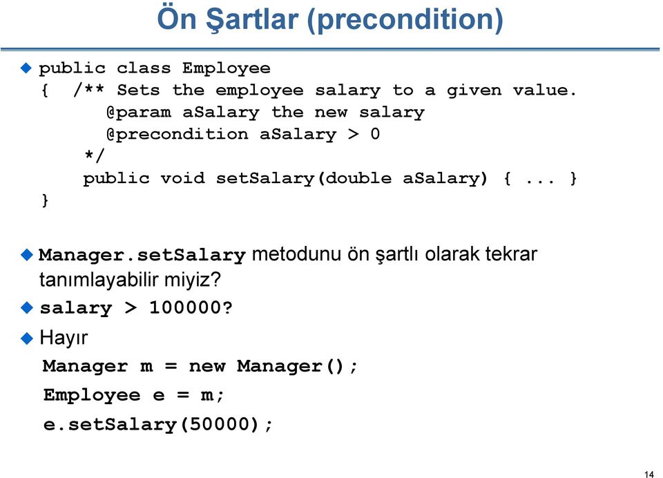 @param asalary the new salary @precondition asalary > 0 */ public void setsalary(double