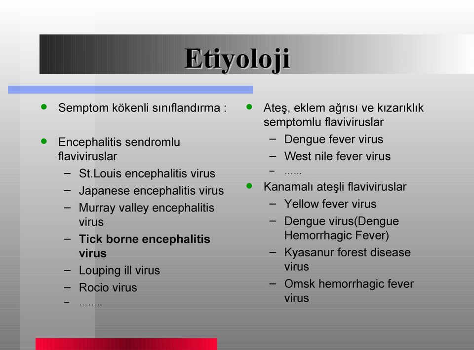 Louping ill virus Rocio virus.