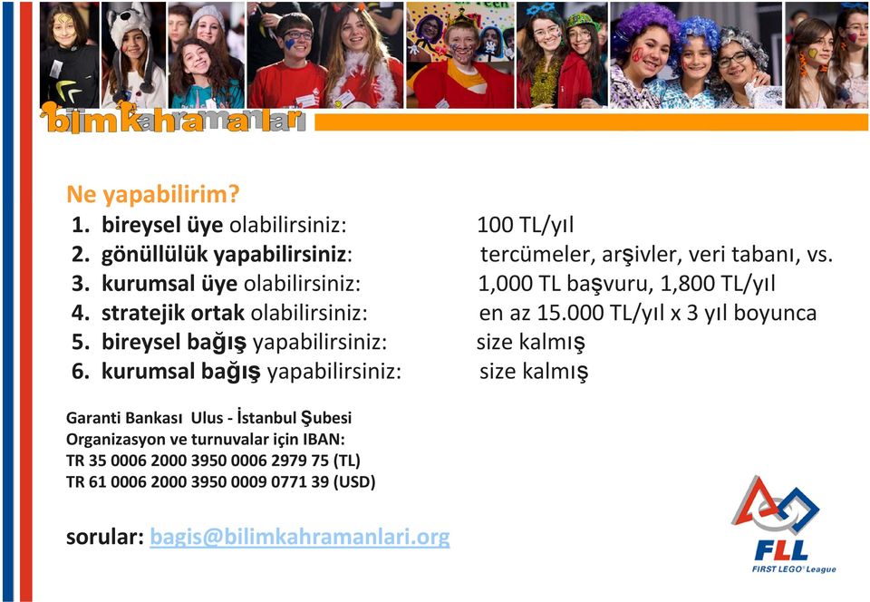 bireysel bağış yapabilirsiniz: size kalmış 6.