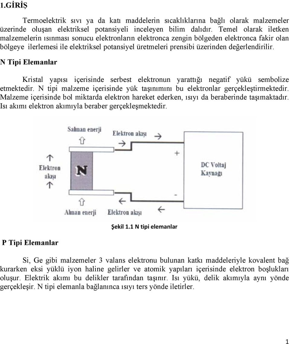 Temel olarak iletken malzemelerin ısınması sonucu elektronların elektronca zengin bölgeden elektronca fakir olan bölgeye ilerlemesi ile elektriksel potansiyel üretmeleri prensibi üzerinden