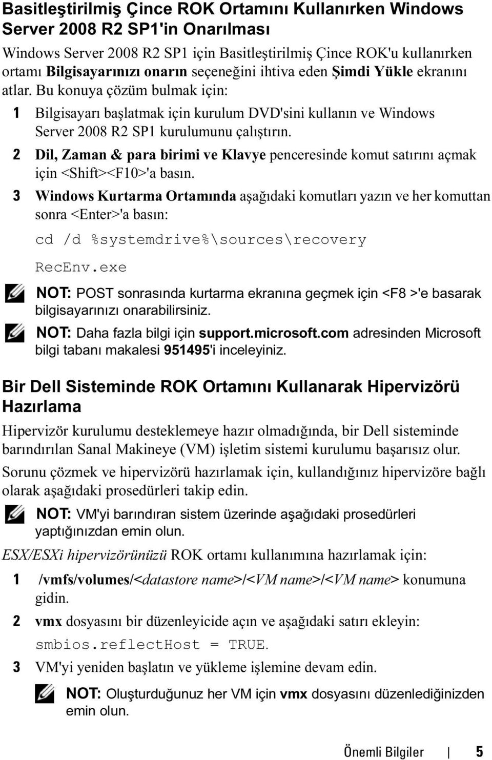 2 Dil, Zaman & para birimi ve Klavye penceresinde komut satırını açmak için <Shift><F10>'a basın.