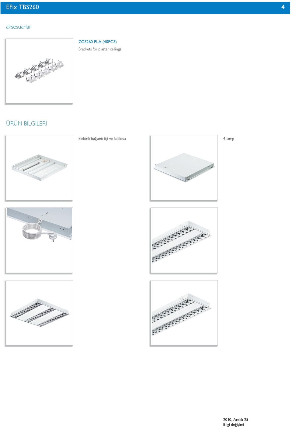 ceilins ÜRÜN BİLGİLERİ Elektrik