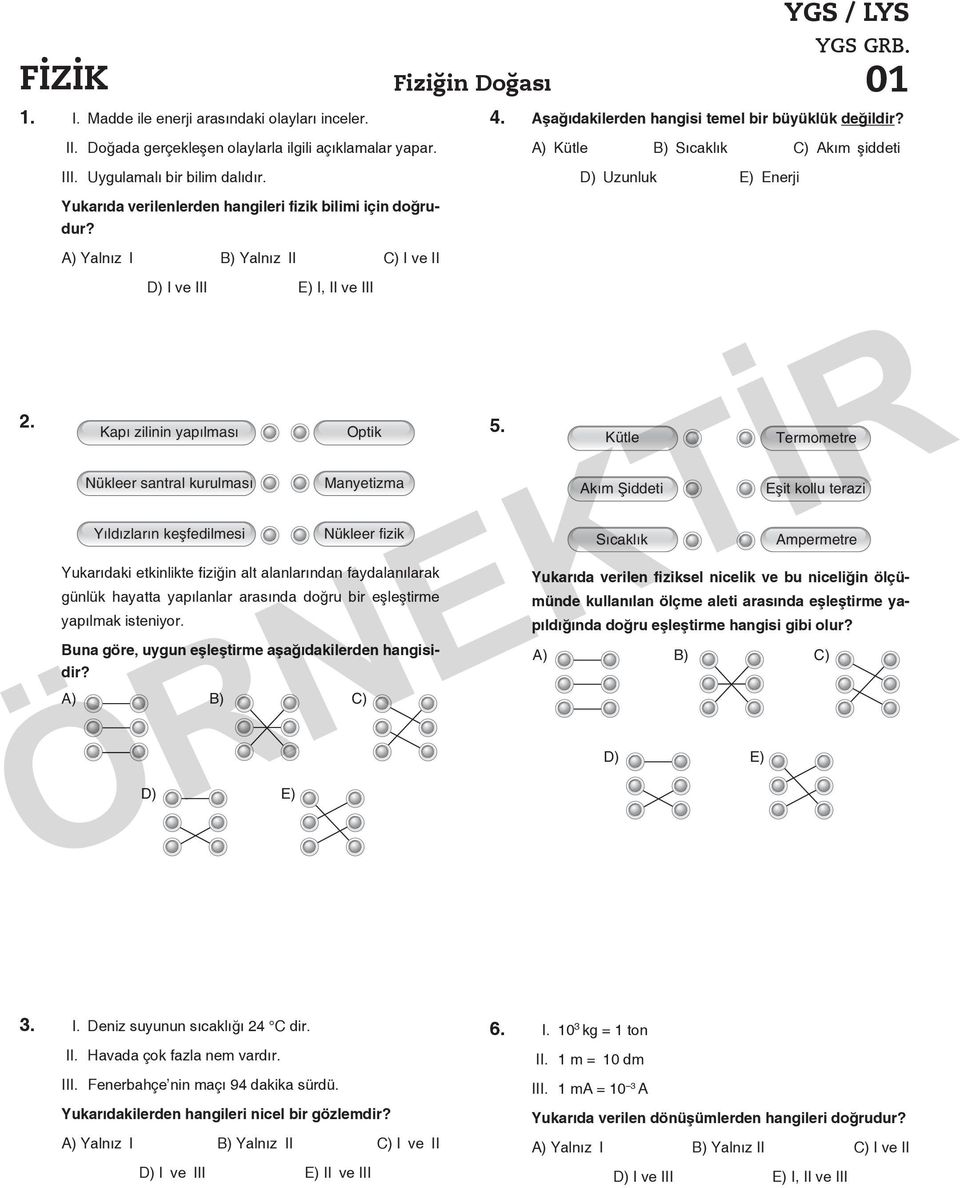 apı zilinin yapılması ükleer santral kurulması ıldızların keşfedilmesi Optik anyetizma ükleer fizik ukarıdaki etkinlikte fiziğin alt alanlarından faydalanılarak günlük ayatta yapılanlar arasında