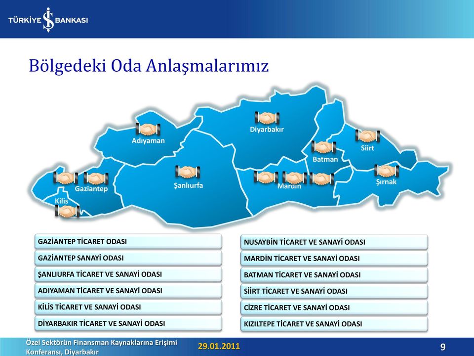 ODASI ŞANLIURFA TİCARET VE SANAYİ ODASI ADIYAMAN TİCARET VE SANAYİ ODASI KİLİS TİCARET VE SANAYİ ODASI DİYARBAKIR