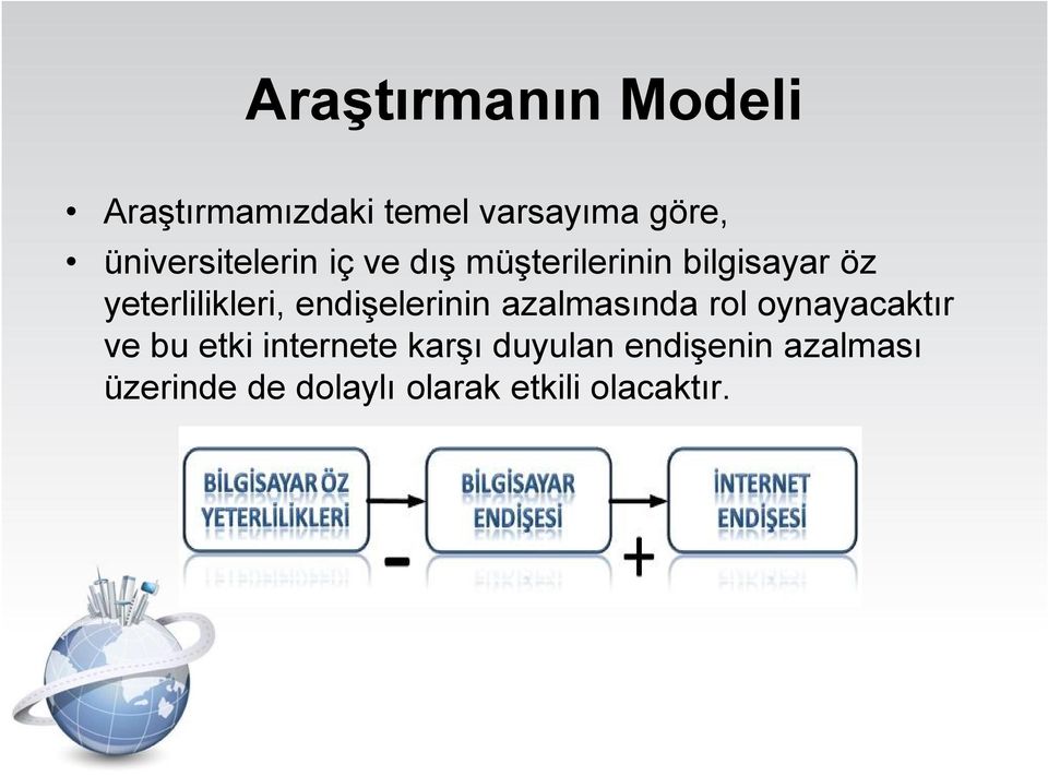 yeterlilikleri, endişelerinin azalmasında rol oynayacaktır ve bu