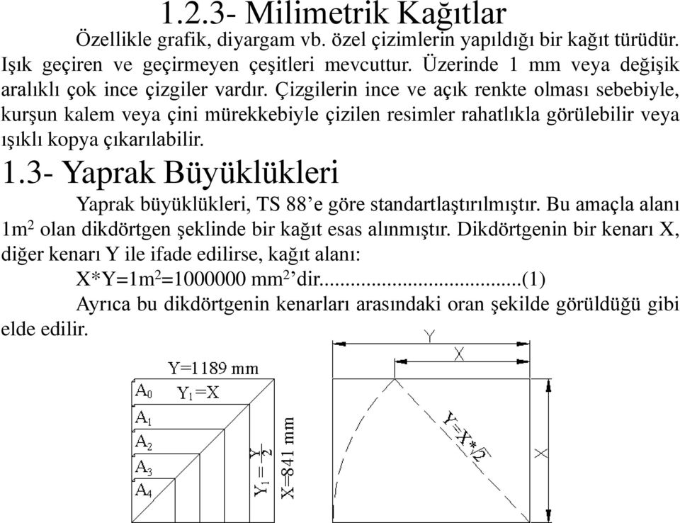 Çizgilerin ince ve açık renkte olması sebebiyle, kurşun kalem veya çini mürekkebiyle çizilen resimler rahatlıkla görülebilir veya ışıklı kopya çıkarılabilir. 1.