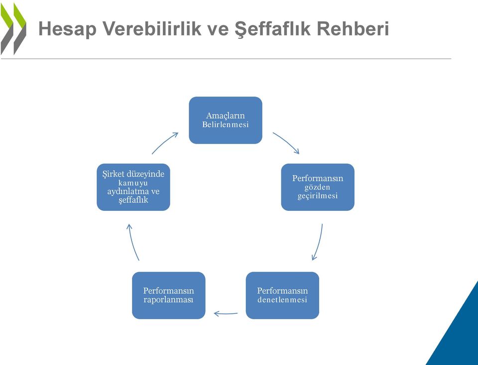 aydınlatma ve şeffaflık Performansın gözden