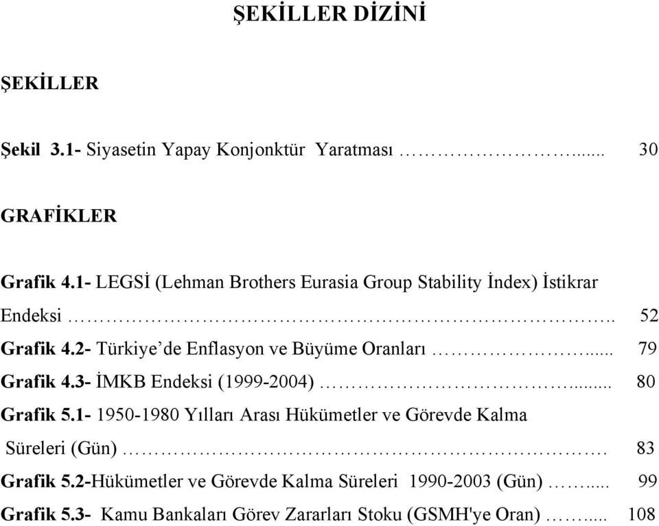 2- Türkiye de Enflasyon ve Büyüme Oranlarõ... 79 Grafik 4.3- İMKB Endeksi (1999-2004)... 80 Grafik 5.