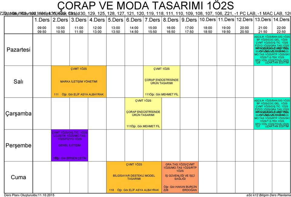 YÖN 1Ö2S/TDVS 1Ö2S 128 UZAKTAN EĞİTİM ÇVMT 1Ö2S ÇVMT 1Ö2S MARKA İLETİŞİM YÖNETİMİ ÇORAP ENDÜSTRİSİNDE ÜRÜN TASARIMI 111 Öğr. Gör.ELİF ASYA ALBAYRAK 111Öğr. Gör.MEHMET FİL ÇVMT 1Ö2S ÇORAP ENDÜSTRİSİNDE ÜRÜN TASARIMI 111Öğr.