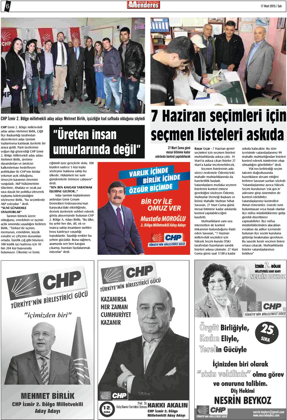 Parti üyelerinin yoğun ilgi gösterdiği CHP İzmir 2.