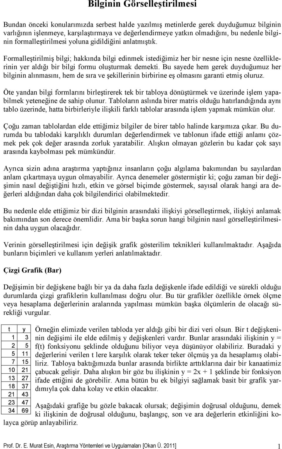 Formalleştirilmiş bilgi; hakkında bilgi edinmek istediğimiz her bir nesne için nesne özelliklerinin er aldığı bir bilgi formu oluşturmak demekti.