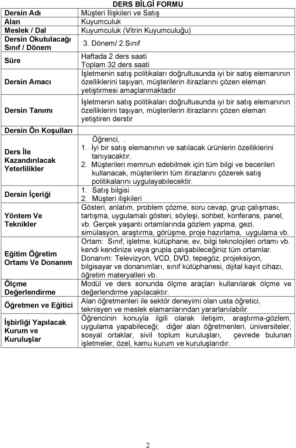 Dönem/ 2.