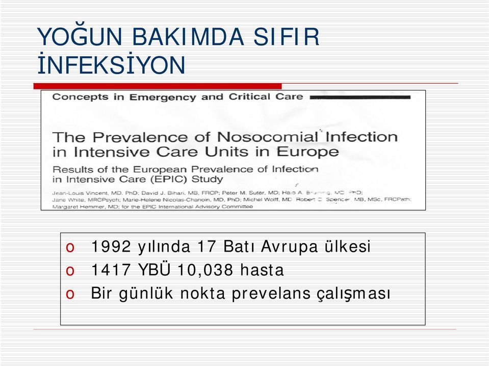 ülkesi o 1417 YBÜ 10,038 hasta o