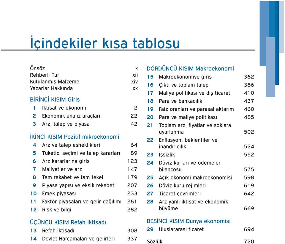 eksik rekabet 207 10 Emek piyasası 233 11 Faktör piyasaları ve gelir dağılımı 261 12 Risk ve bilgi 282 ÜÇÜNCÜ KISIM Refah iktisadı 13 Refah iktisadı 308 14 Devlet Harcamaları ve gelirleri 337