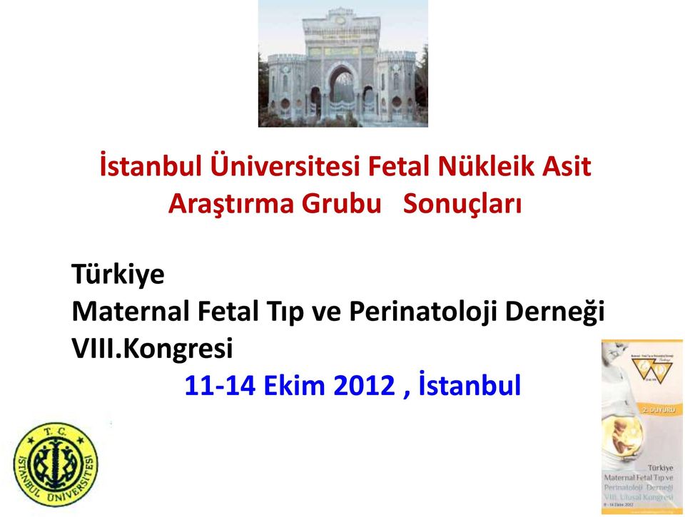 Maternal Fetal Tıp ve Perinatoloji