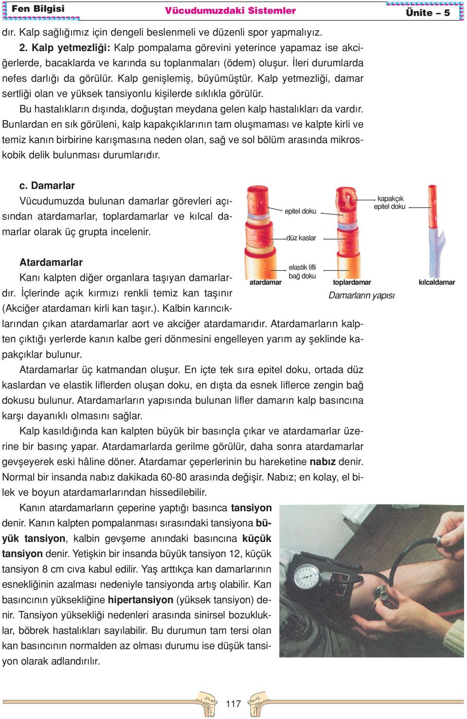 Kalp genifllemifl, büyümüfltür. Kalp yetmezli i, damar sertli i olan ve yüksek tansiyonlu kiflilerde s kl kla görülür. Bu hastal klar n d fl nda, do ufltan meydana gelen kalp hastal klar da vard r.