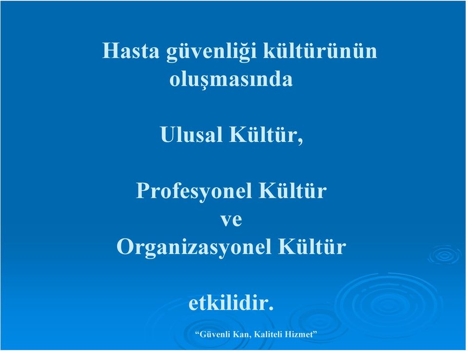 Profesyonel Kültür ve