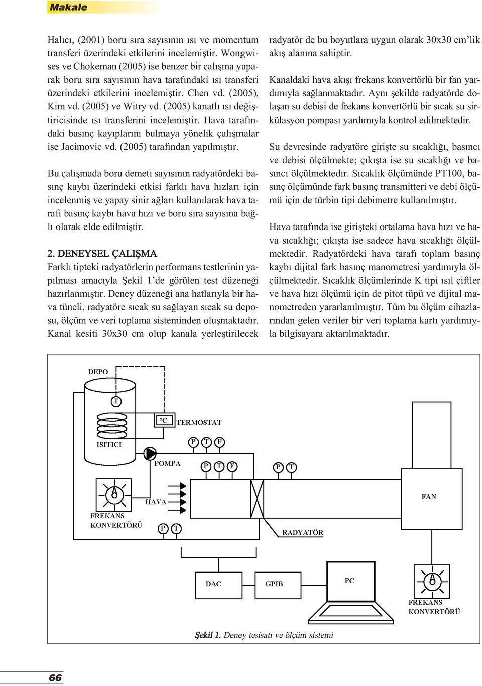 (2005) kanatl s de ifltiricisinde s transferini incelemifltir. Hava taraf ndaki bas nç kay plar n bulmaya yönelik çal flmalar ise Jacimovic vd. (2005) taraf ndan yap lm flt r.