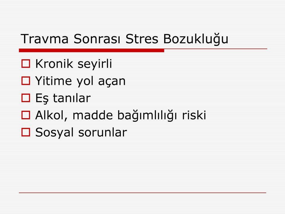 Yitime yol açan Eş tanılar