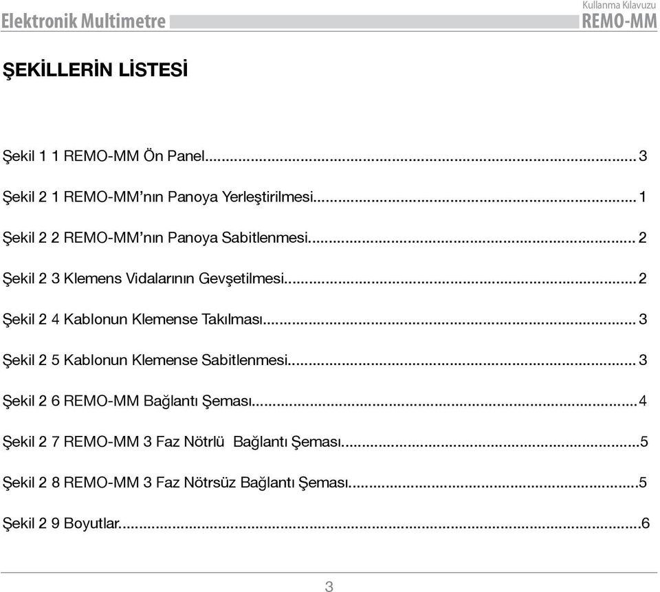 .. 2 Şekil 2 4 Kablonun Klemense Takılması... 3 Şekil 2 5 Kablonun Klemense Sabitlenmesi.