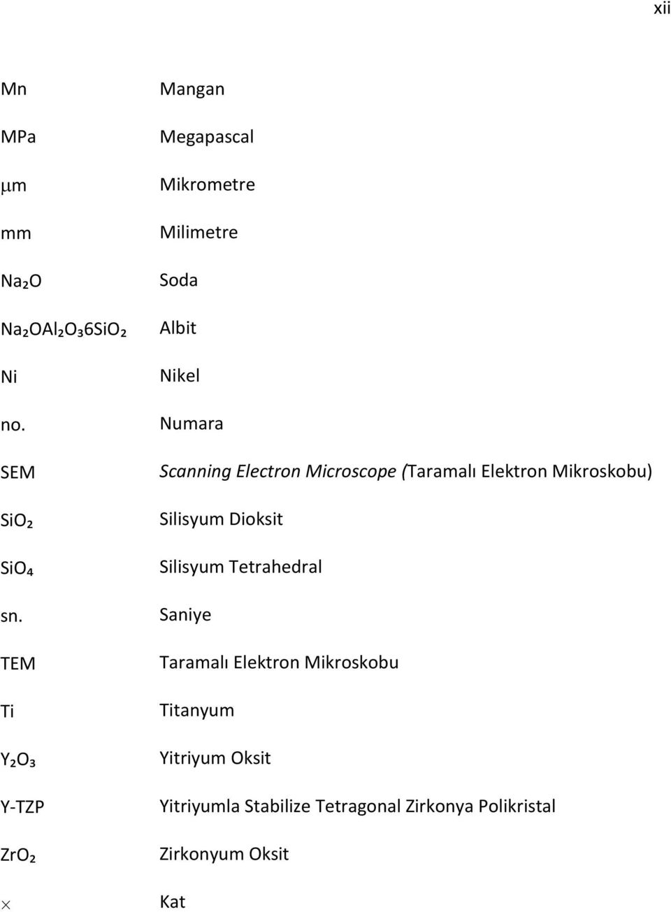 Electron Microscope (Taramalı Elektron Mikroskobu) Silisyum Dioksit Silisyum Tetrahedral