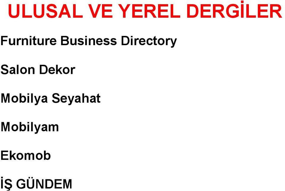 Directory Salon Dekor