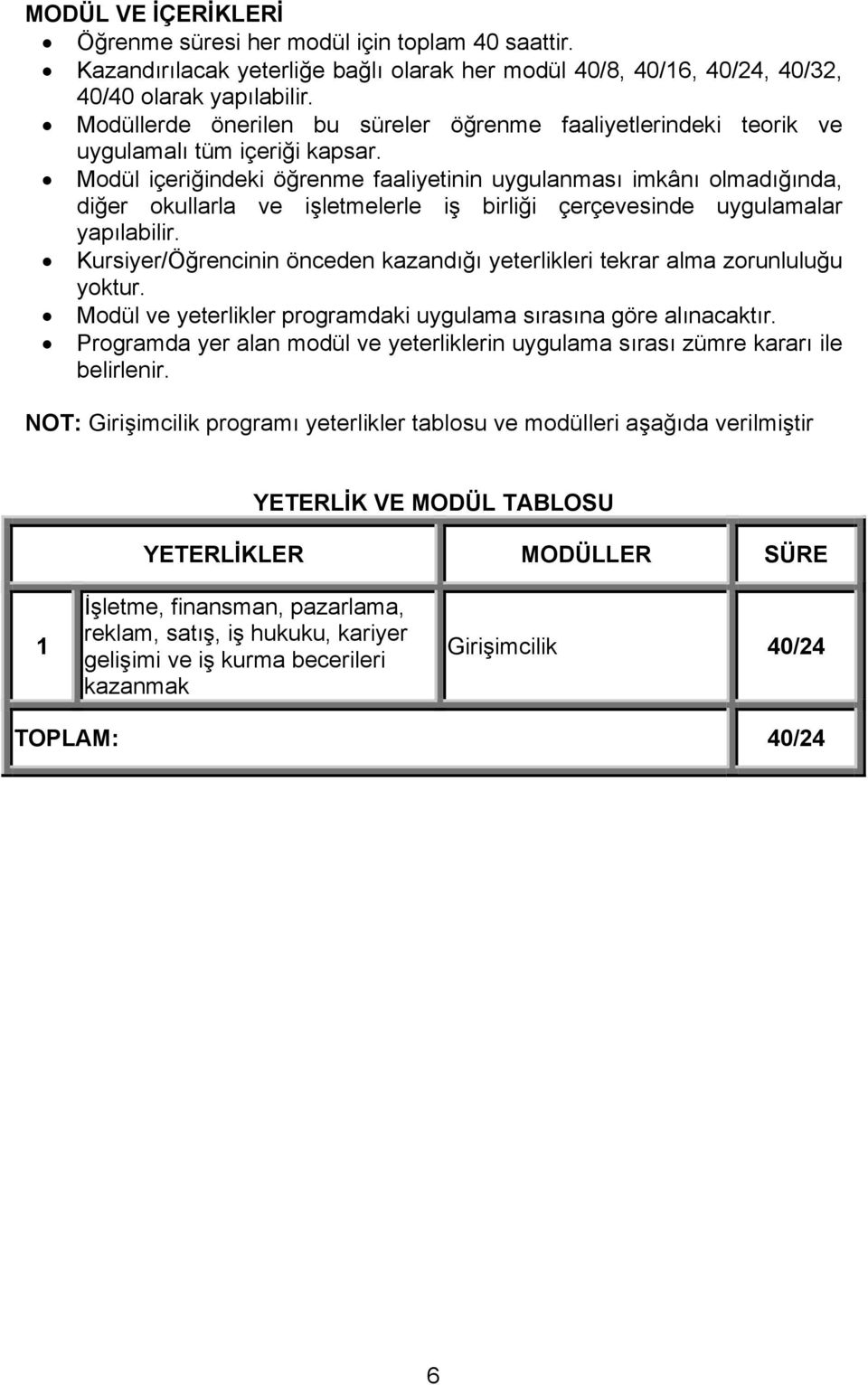 Modül içeriğindeki öğrenme faaliyetinin uygulanması imkânı olmadığında, diğer okullarla ve işletmelerle iş birliği çerçevesinde uygulamalar yapılabilir.