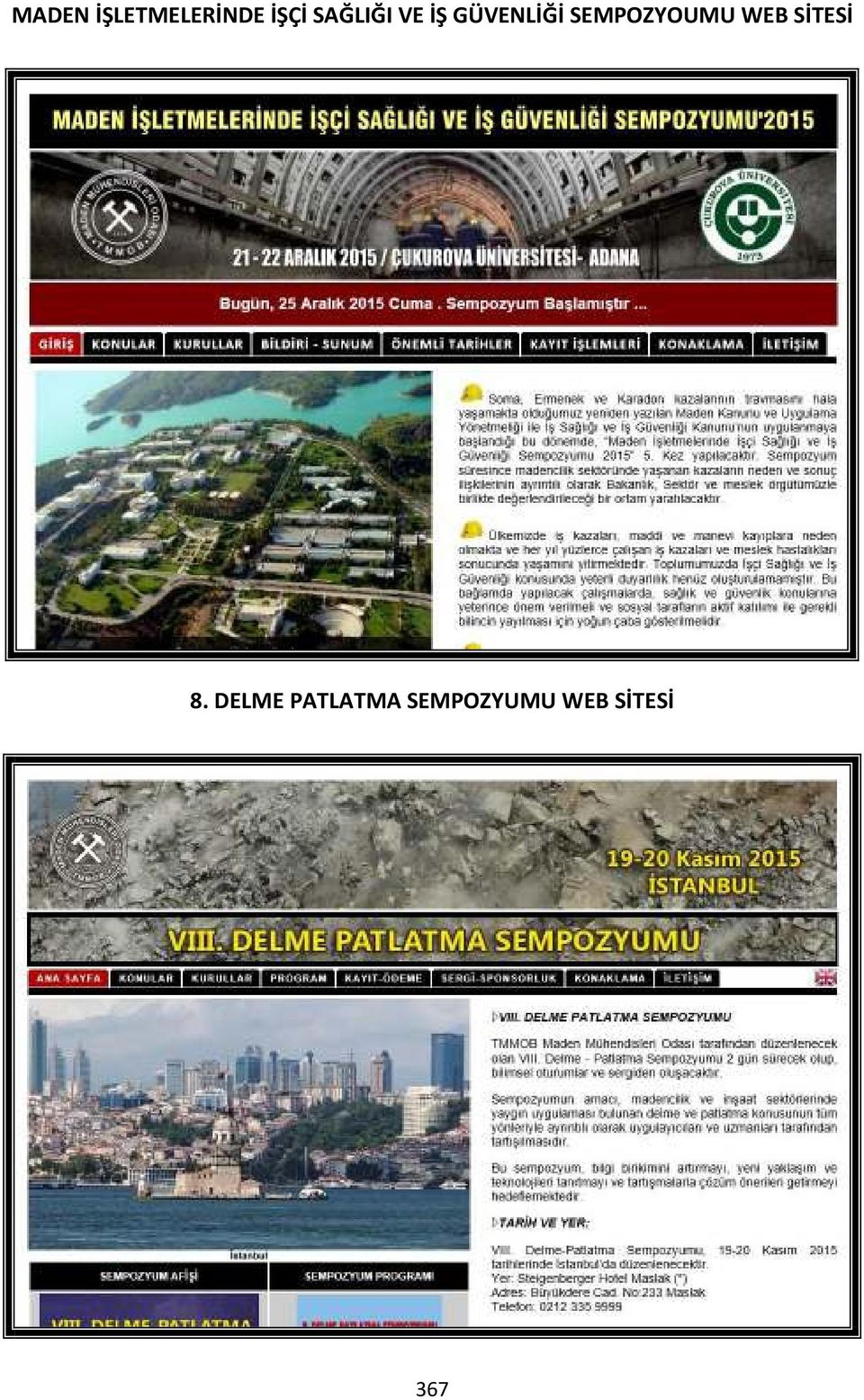 SEMPOZYOUMU WEB SİTESİ 8.