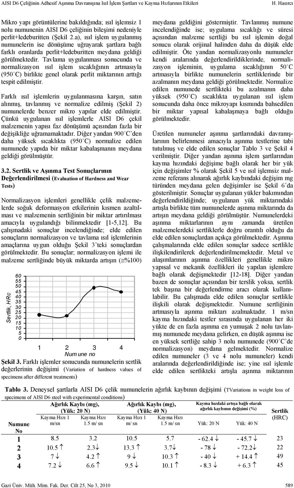 a), ısıl işlem uygulanmış numunelerin ise dönüşüme uğrayarak şartlara bağlı farklı oranlarda perlit+ledeburitten meydana geldiği görülmektedir.