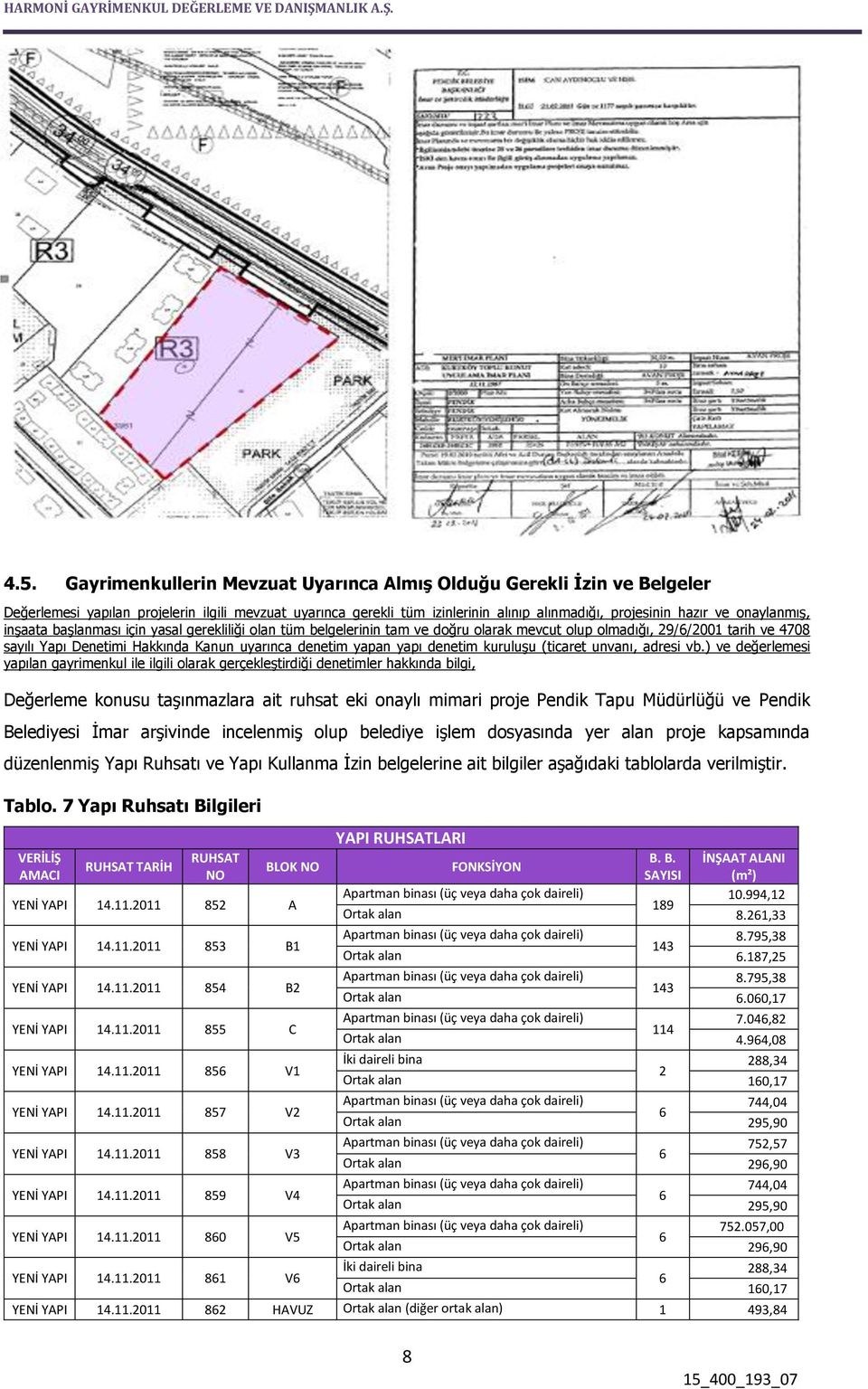 yapan yapı denetim kuruluşu (ticaret unvanı, adresi vb.