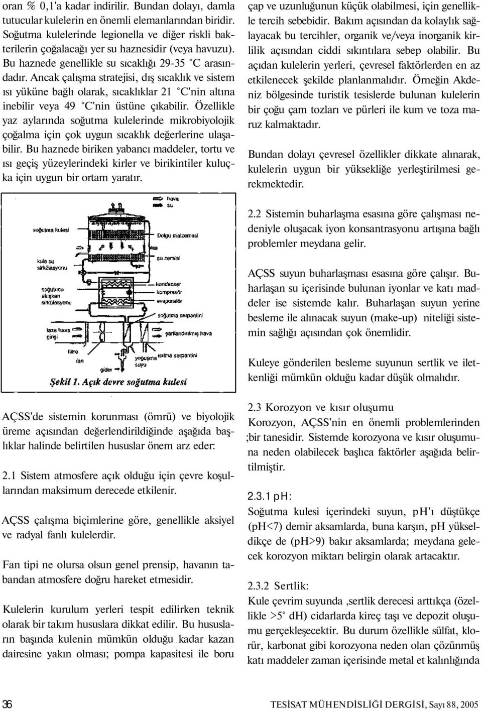 Ancak çalışma stratejisi, dış sıcaklık ve sistem ısı yüküne bağlı olarak, sıcaklıklar 21 C'nin altına inebilir veya 49 C'nin üstüne çıkabilir.