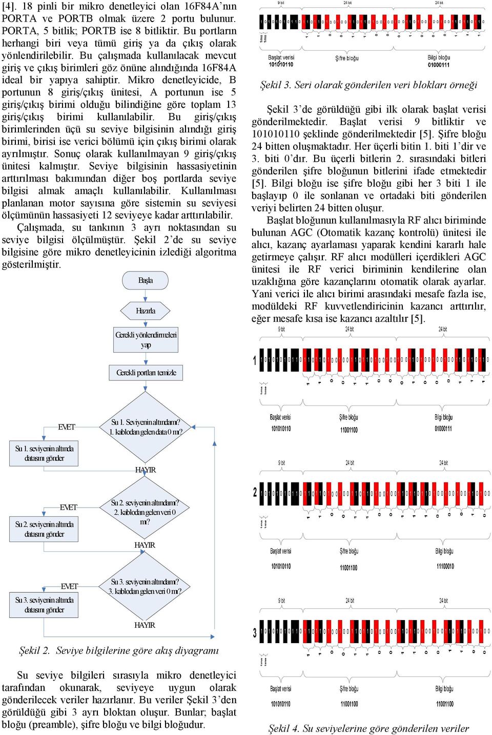 Mikro denetleyicide, B portunun 8 giriş/çıkış ünitesi, A portunun ise 5 giriş/çıkış birimi olduğu bilindiğine göre toplam 13 giriş/çıkış birimi kullanılabilir.