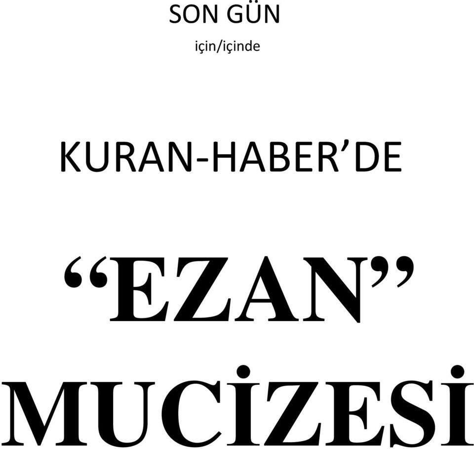 KURAN-HABER