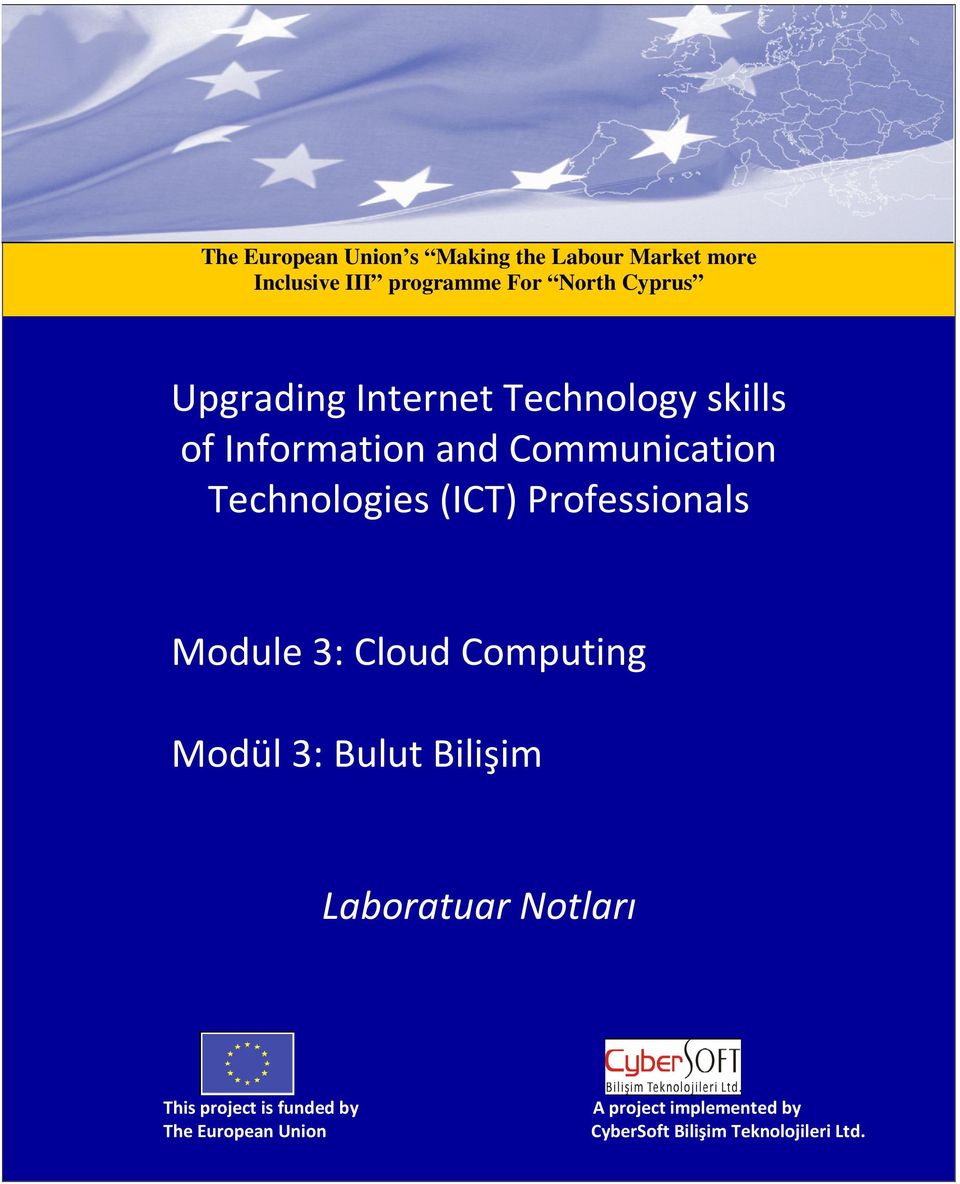 Professionals Module 3: Cloud Computing Modül 3: Bulut Bilişim Laboratuar Notları This