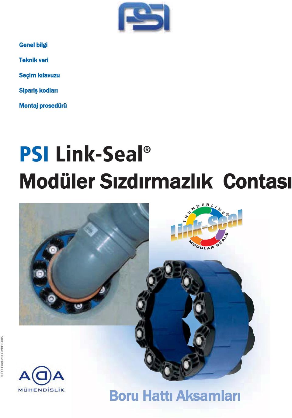 prosedürü PSI Link-Seal Modüler