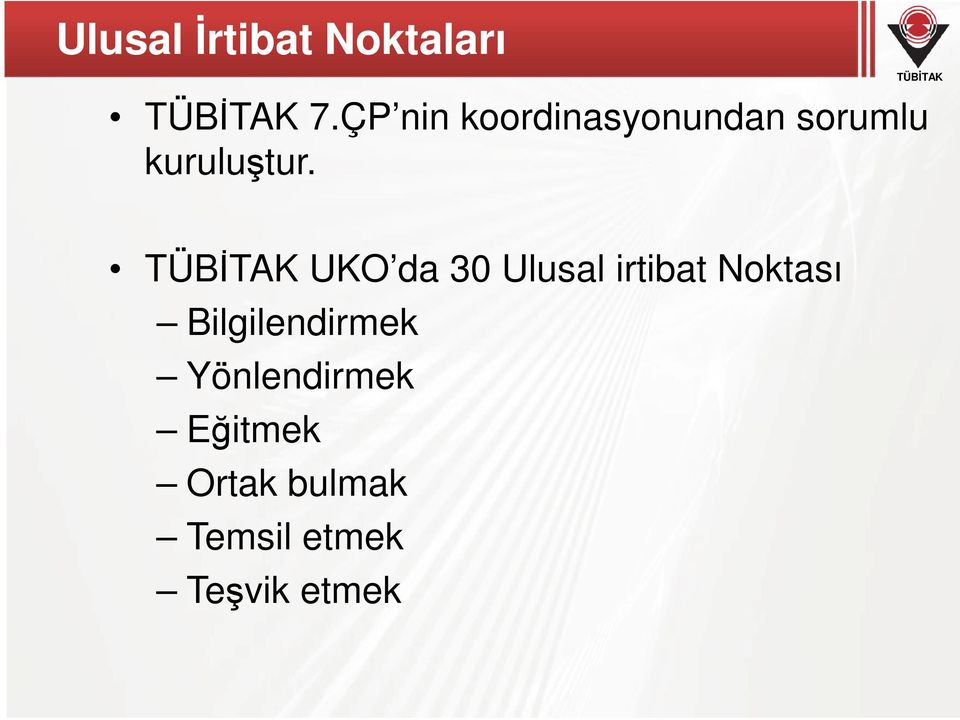 UKO da 30 Ulusal irtibat Noktası