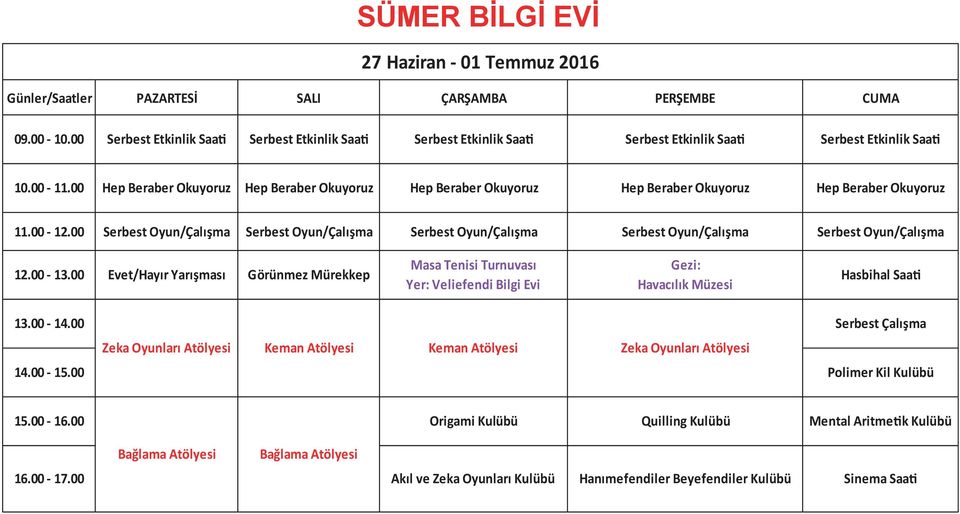 Mürekkep Masa Tenisi Turnuvası