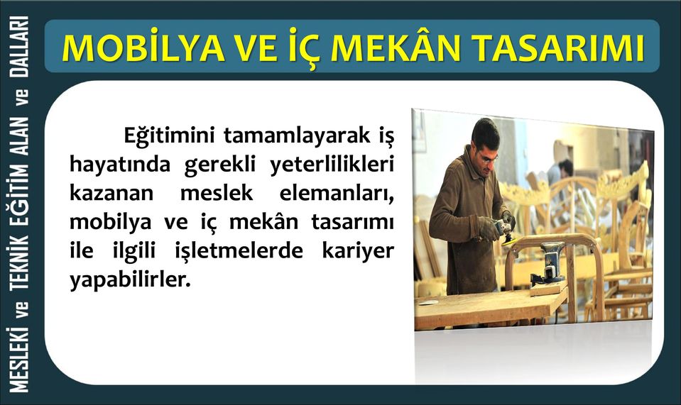 yeterlilikleri kazanan meslek elemanları,