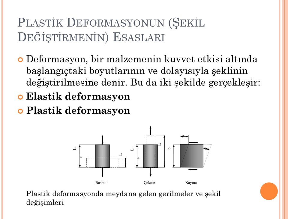 PLASTİK ŞEKİL VERME YÖNTEMLERİ - PDF Ücretsiz indirin